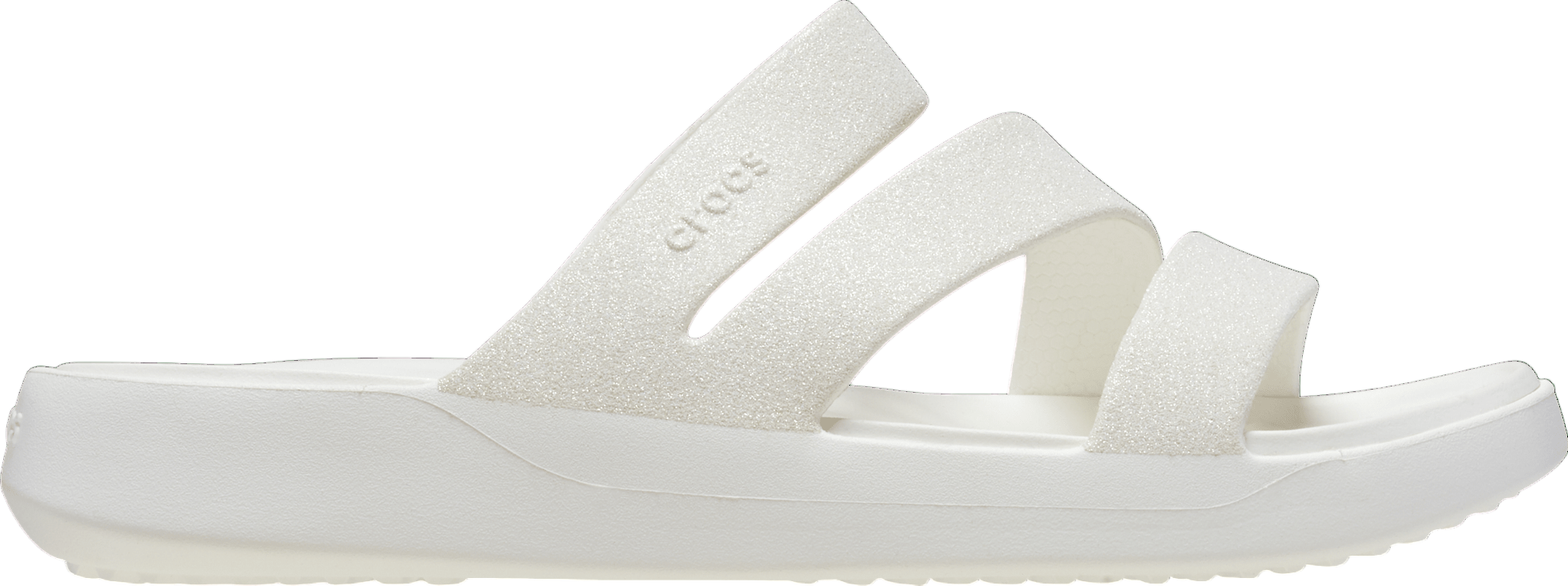 Crocs Getaway Glitter Strappy WMNS Stucco - Jul 2024