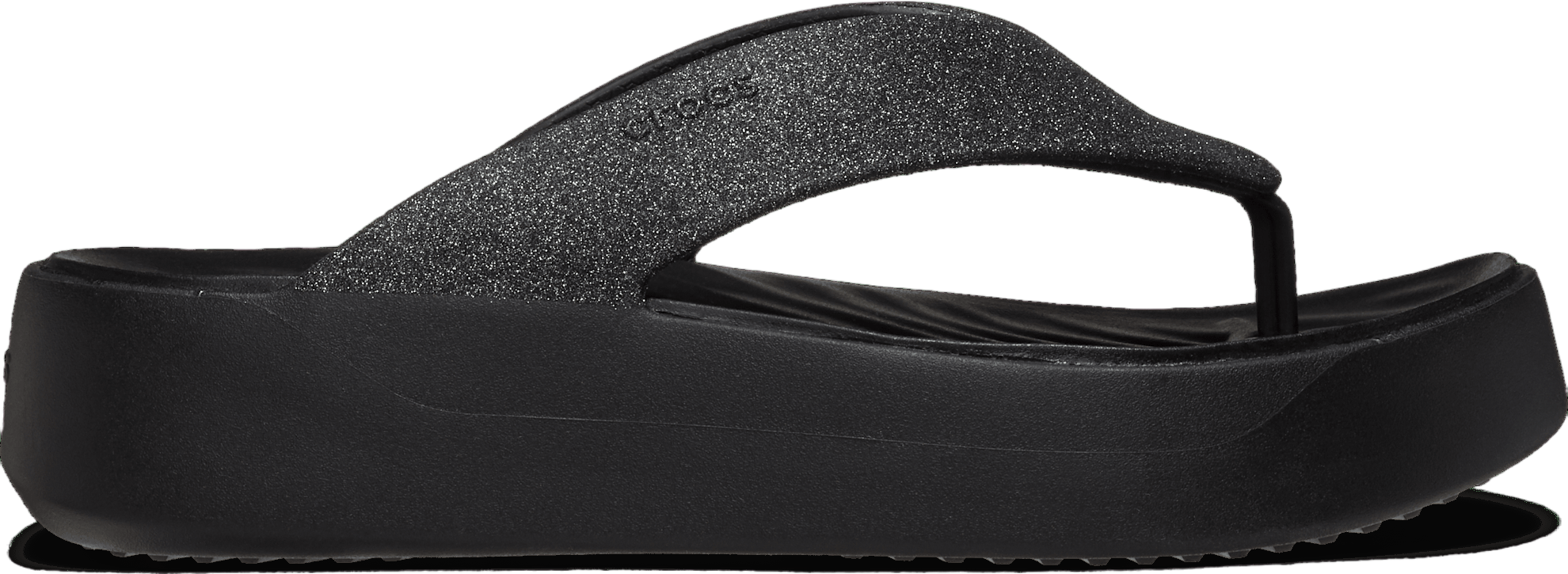 Crocs Getaway Platform Glitter Flip WMNS Black