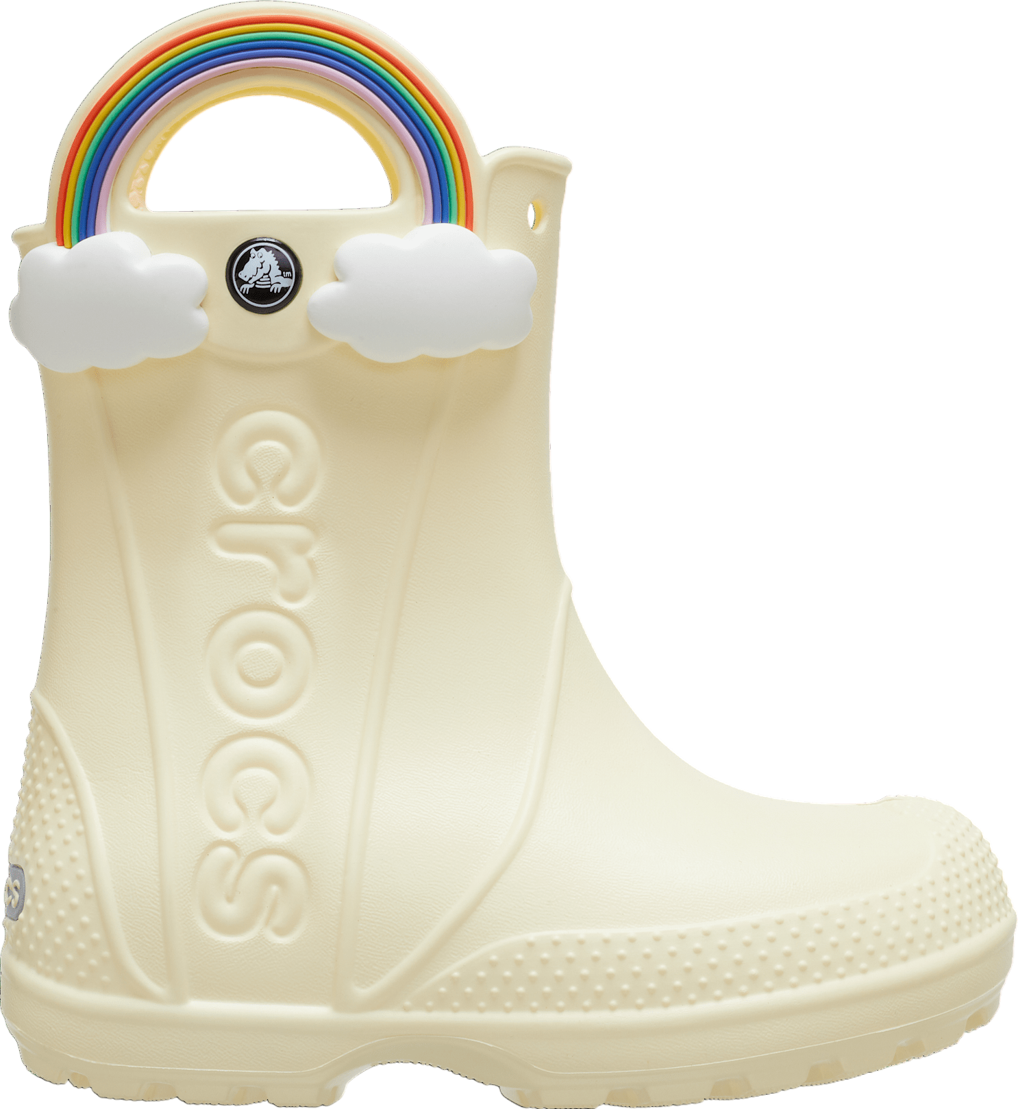 Crocs Handle It Rainbow Rain GS Buttercream