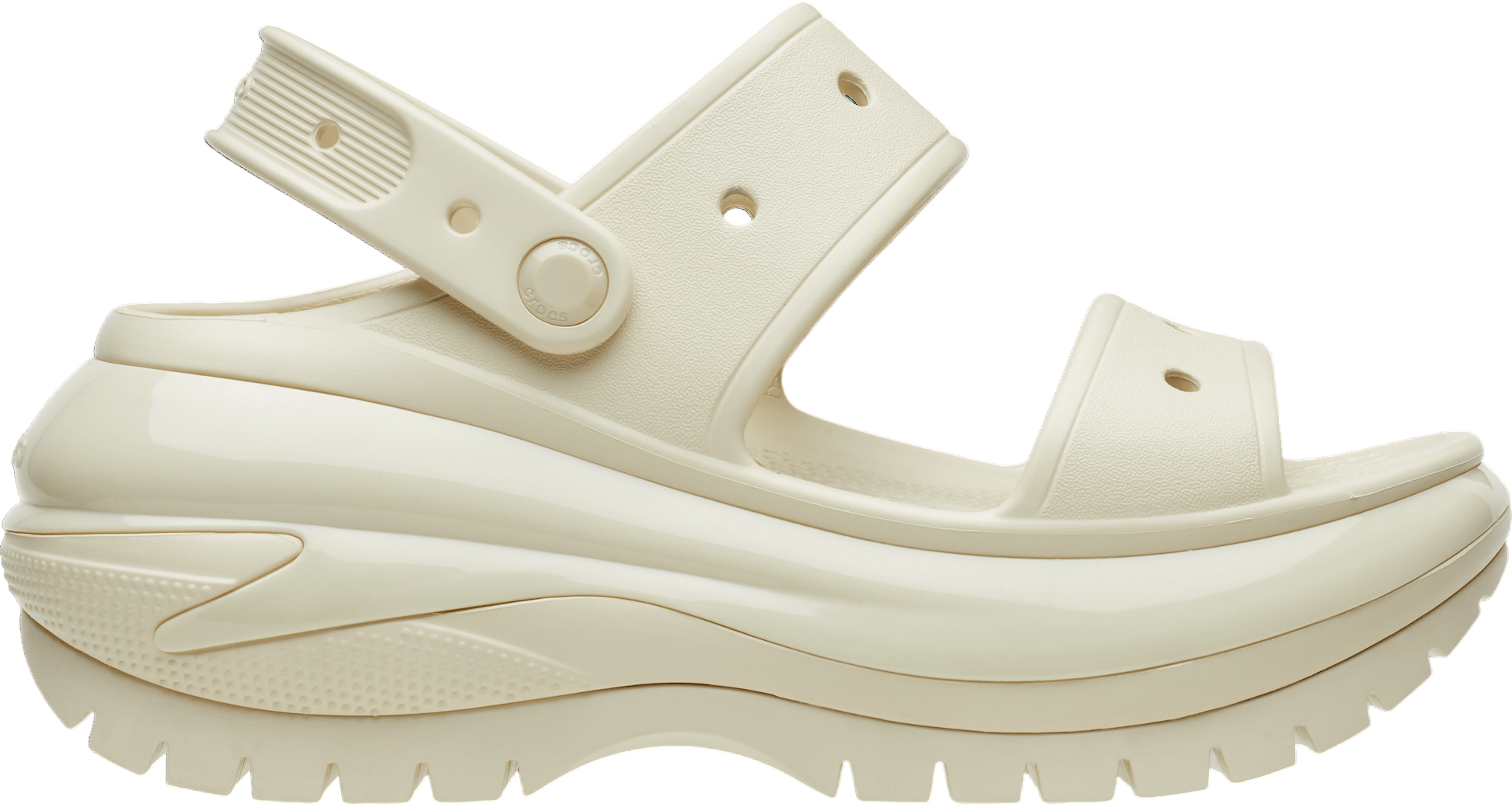 Crocs Mega Crush Sandal Bone