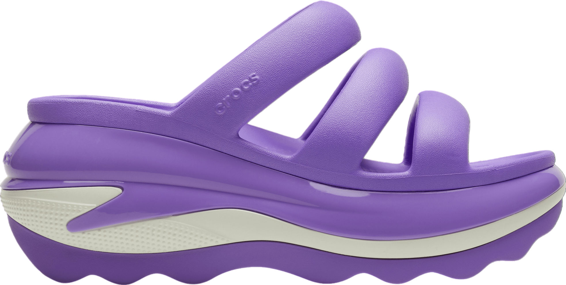 Crocs Mega Crush Triple Strap Chalk - Mar 2024 - 209842-0WV Crocs Mega Crush Triple Strap Chalk - Mar 2024 - 209842-0WV