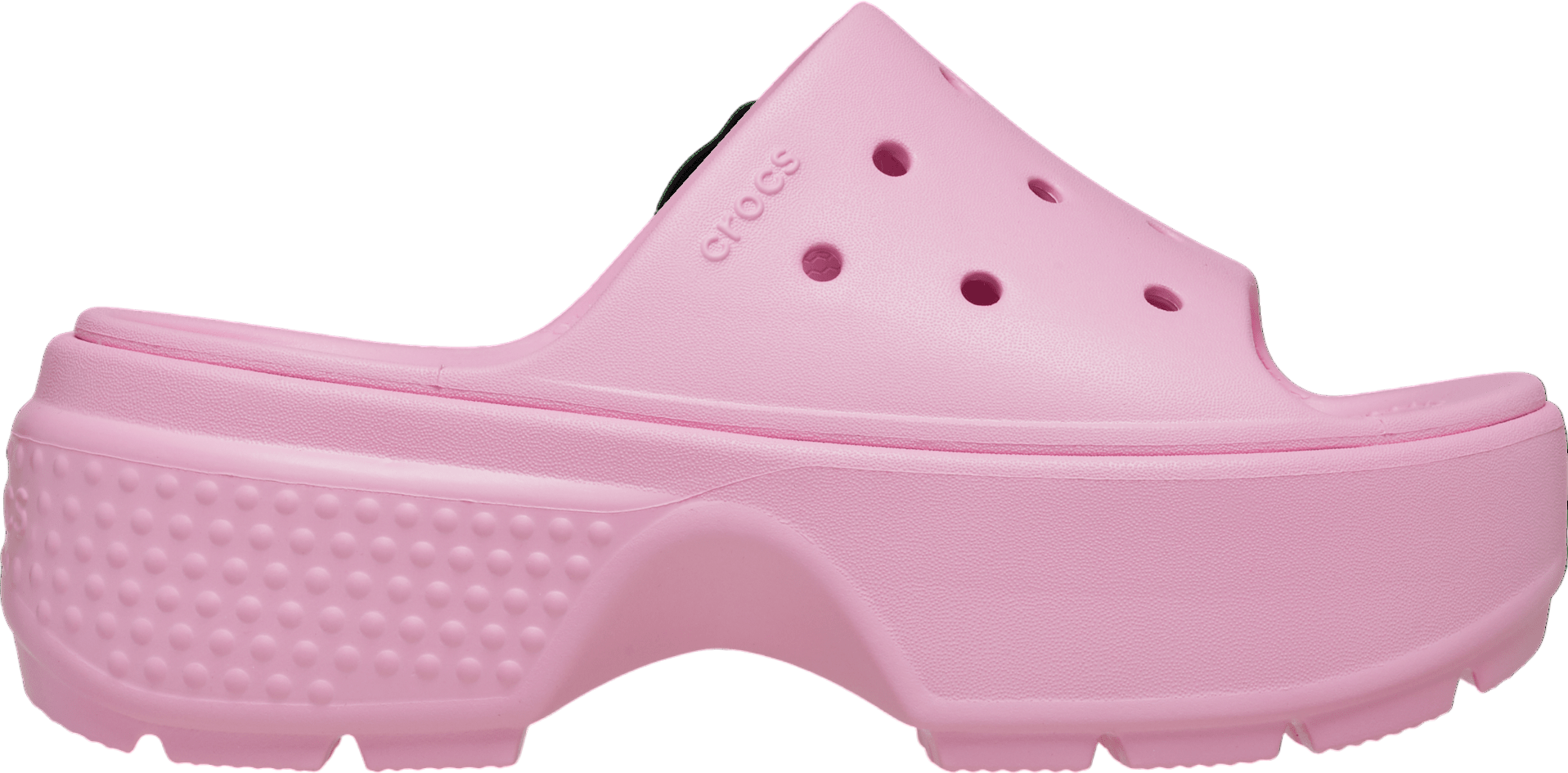 Crocs Stomp Slide Pink Tweed - Sep 2023 - 209346-6WY
