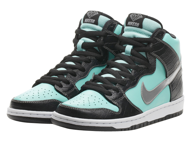 Diamond Supply Co. x Nike SB Dunk High Premium -  Tiffany