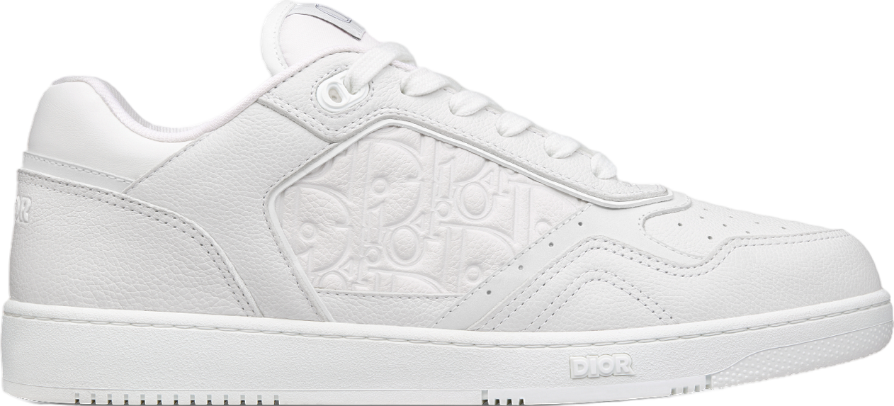 Dior B27 Low White Grained Calfskin / White Gravity Leather - Jun