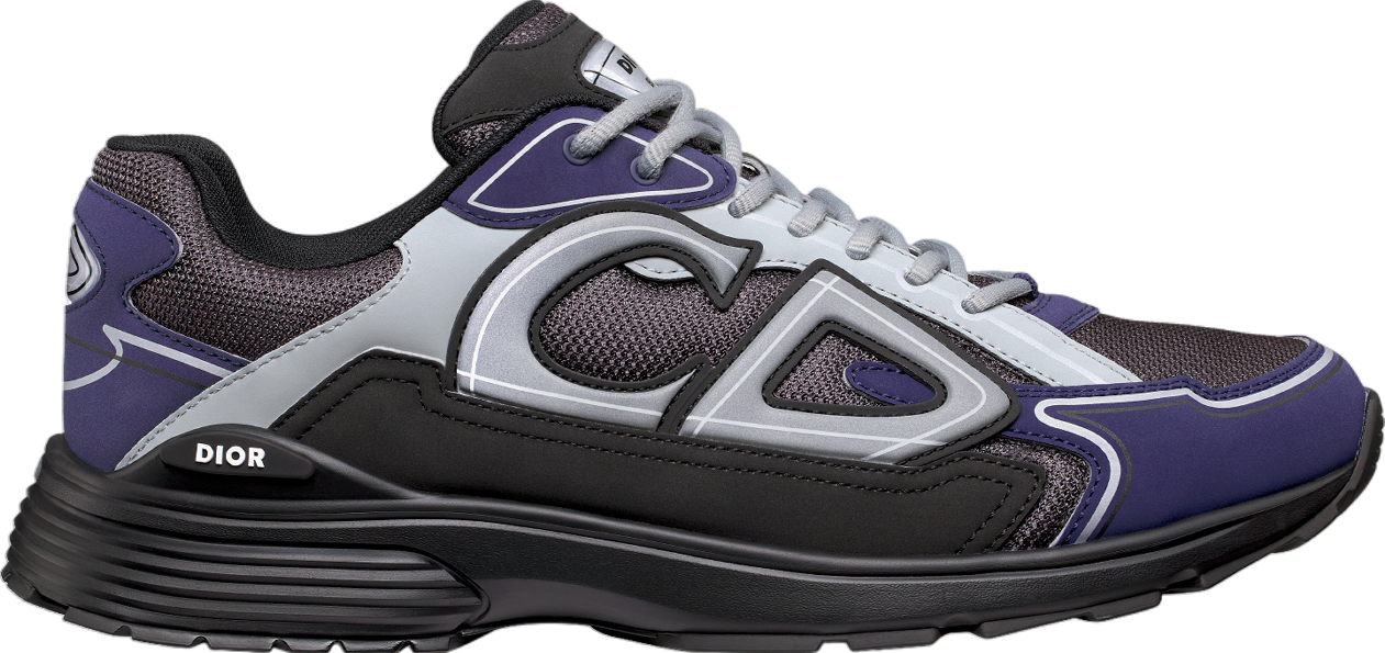 Dior B30 Anthracite Gray Technical Mesh / Black - Jan 2025