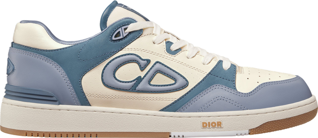 Dior B57 Low Navy Blue / Cream Smooth Calfskin - Jan 2025