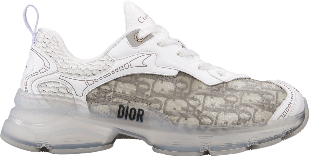 Dior Vibe WMNS Gray Oblique Technical Fabric / Transparent Rubber