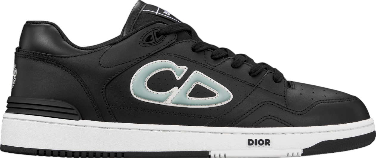 Dior x Stone Island B57 Low Black / Light Green Smooth Calfskin