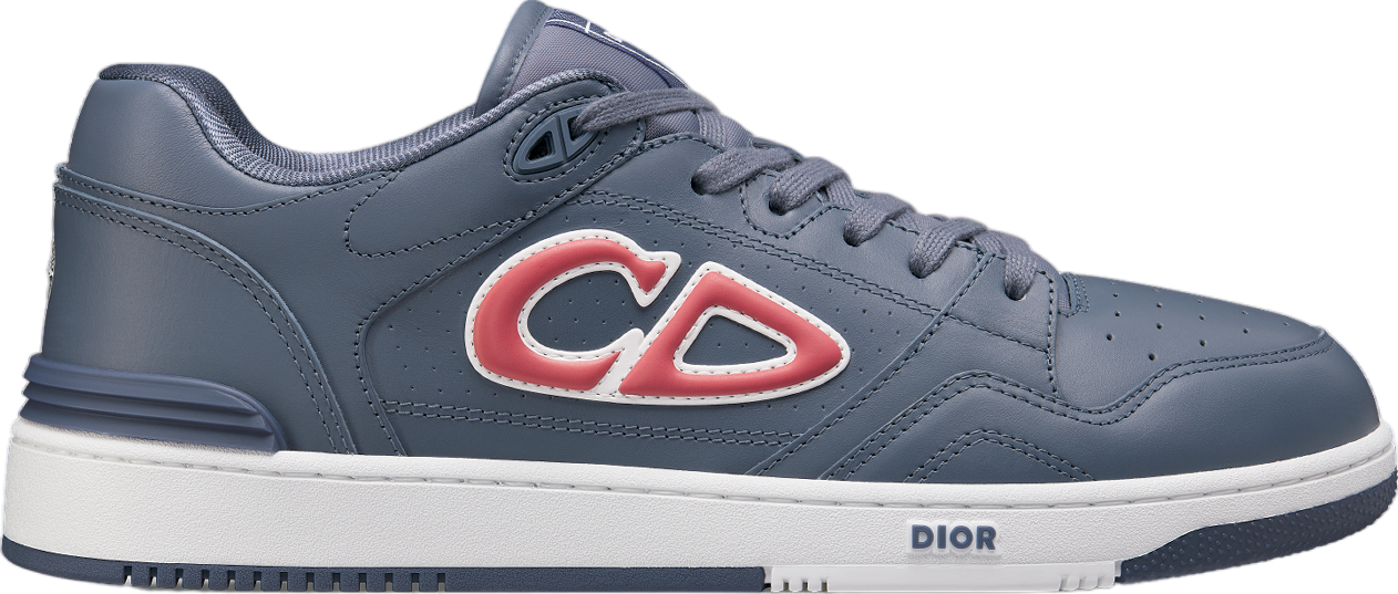 Dior x Stone Island B57 Low Blue / Red Smooth Calfskin