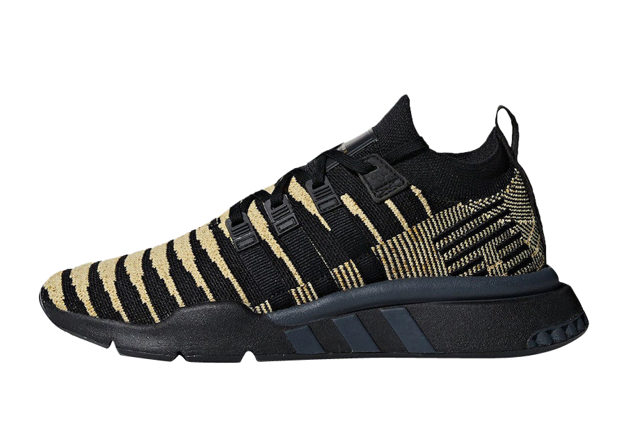 Dragon Ball Z x adidas EQT Support Mid ADV Shenron Black Gold