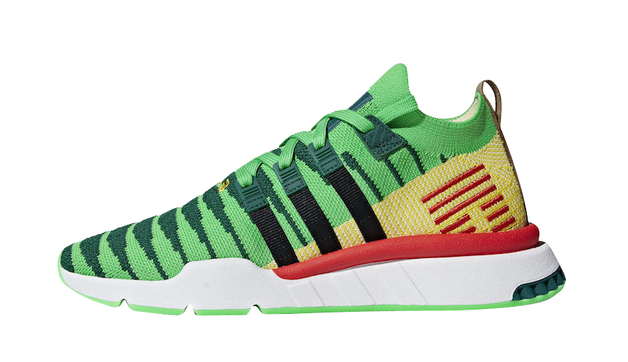 Dragon Ball Z x adidas EQT Support Mid ADV Shenron Green