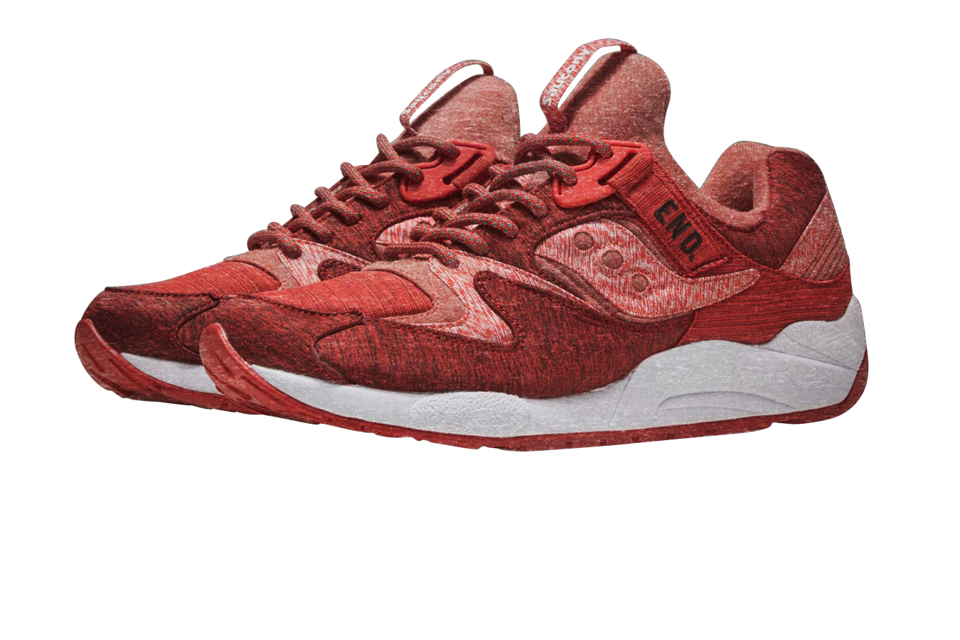 END. x Saucony Grid 9000 Red Noise