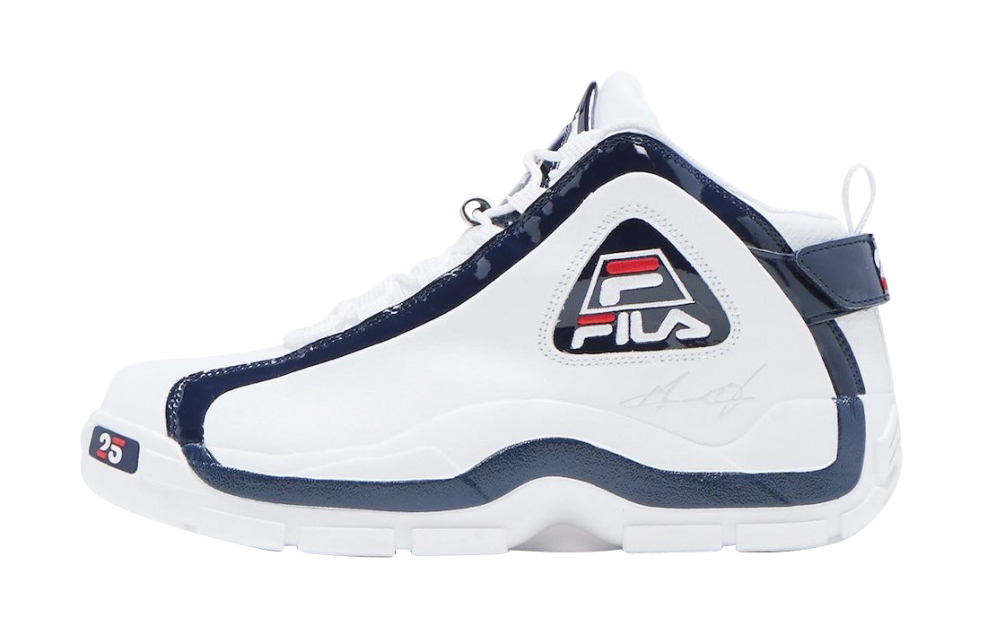 FILA Grant Hill 2 25th Anniversary White Fila Navy