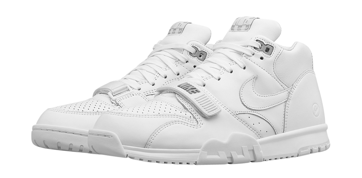 fragment design x Nike Air Trainer 1 Mid - US Open White