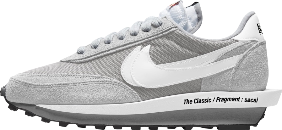 靴 nike sacai fragment LDwaffle 26cm LDWaffle x sacai x Fragment 'Light Smoke Grey' Release Date