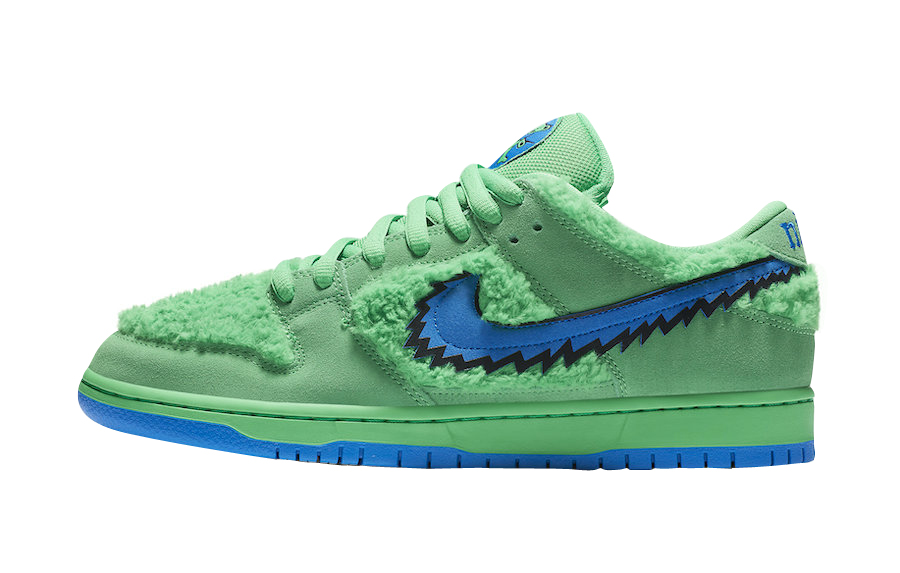 Grateful Dead x Nike SB Dunk Low Green Bear