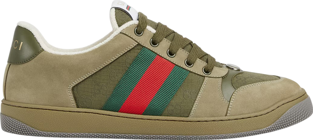 【GUCCI】SCREENER SNEAKERS●576223FAD941058 Men's GG Screener sneaker in black GG canvas | GUCCI® US