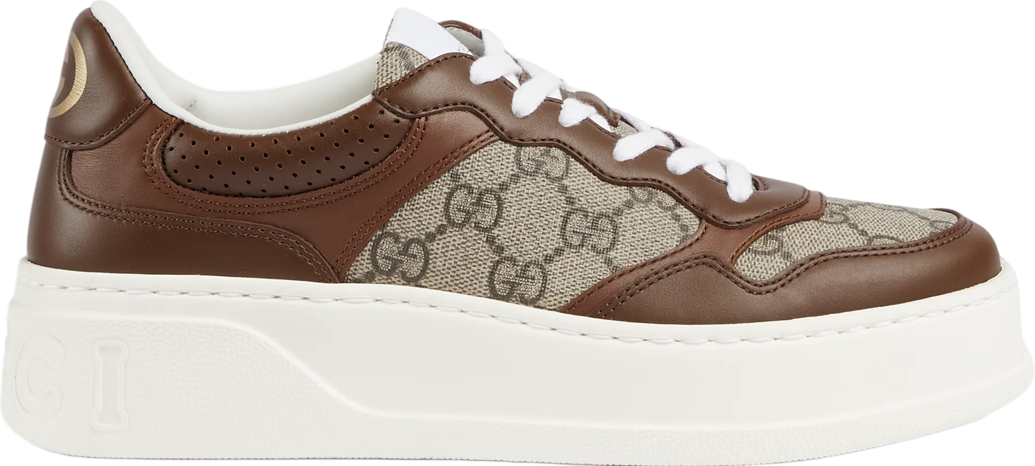 Gucci GG Sneaker WMNS Light Brown Leather