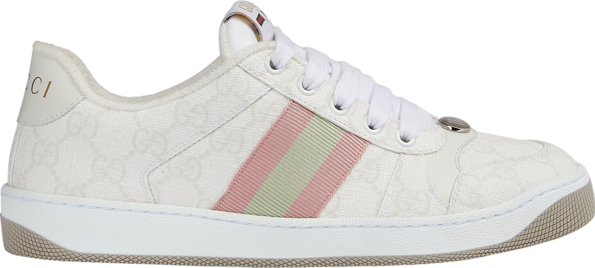 Gucci Screener WMNS White Gg Supreme