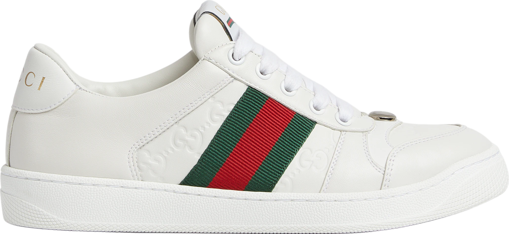 Gucci Screener WMNS White Leather