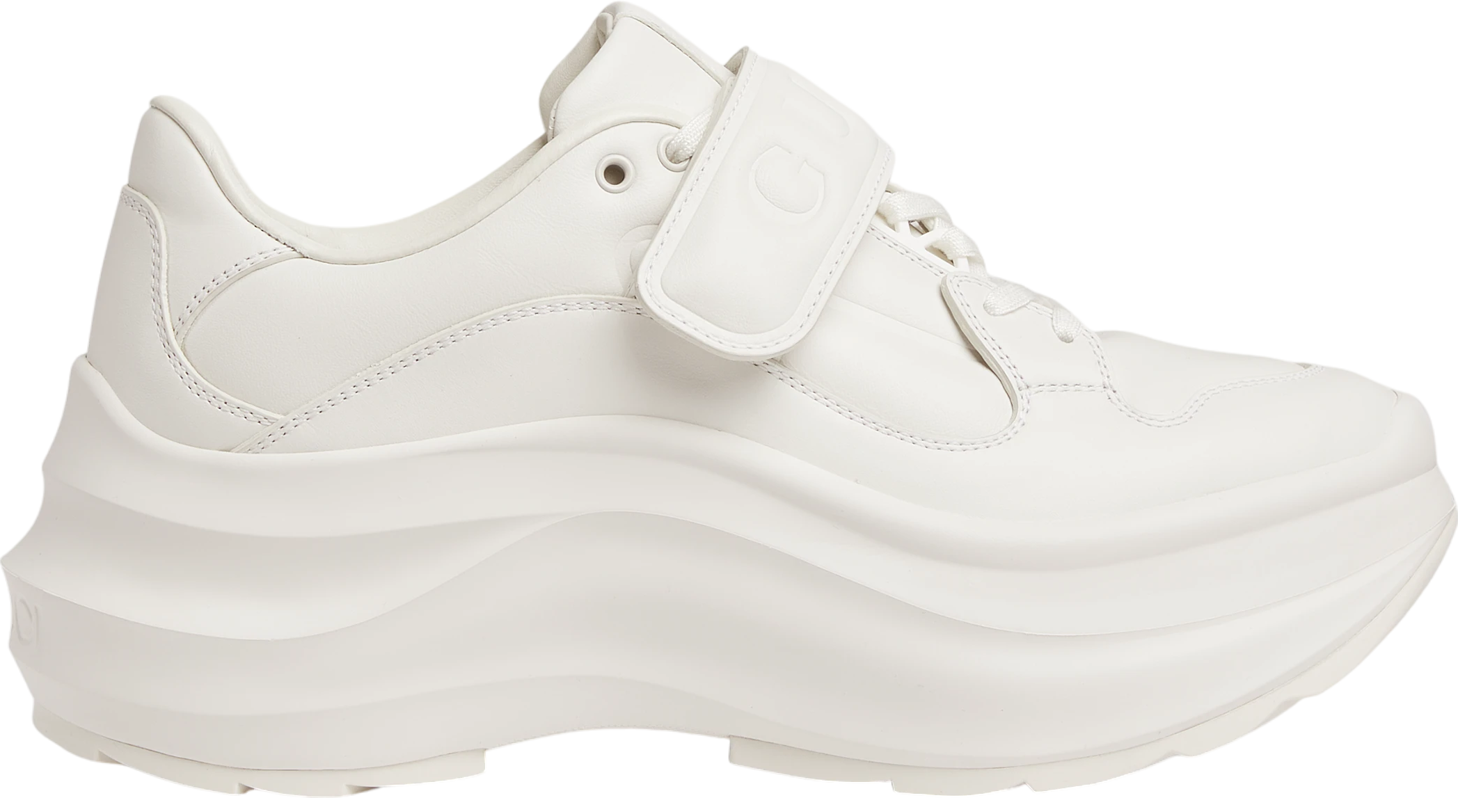 Gucci Wave Wedge WMNS White Leather