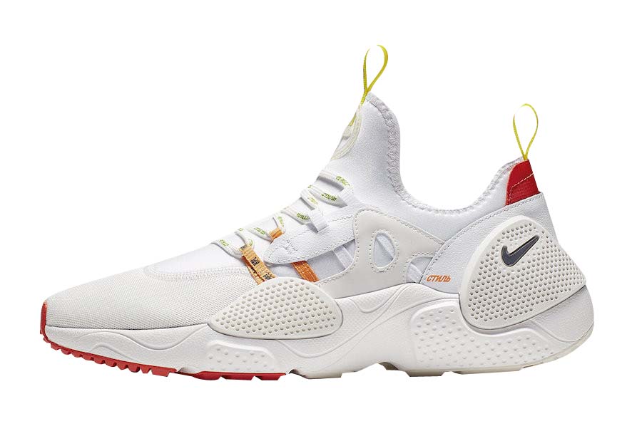 Heron Preston x Nike Huarache E.D.G.E White Feb 2019 CD5779 100 KicksOnFire