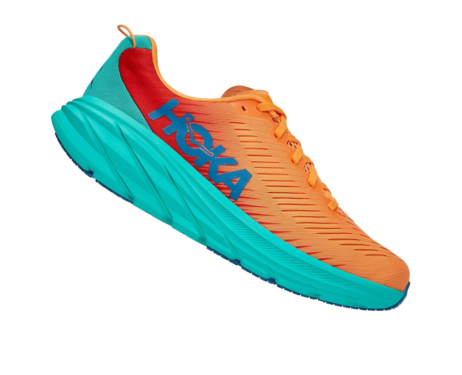 HOKA Rincon 3 Blazing Orange Fiesta