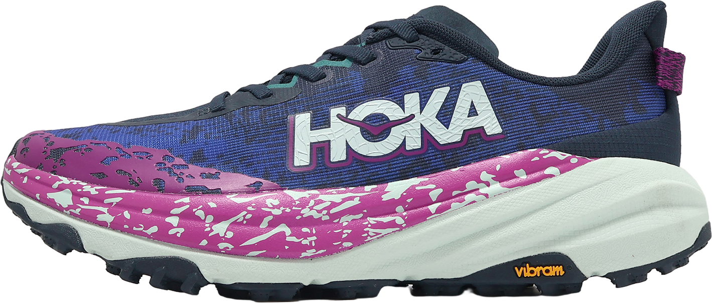 Hoka Speedgoat 6 2E Wide Stormy Skies / Aqua - Jul 2024