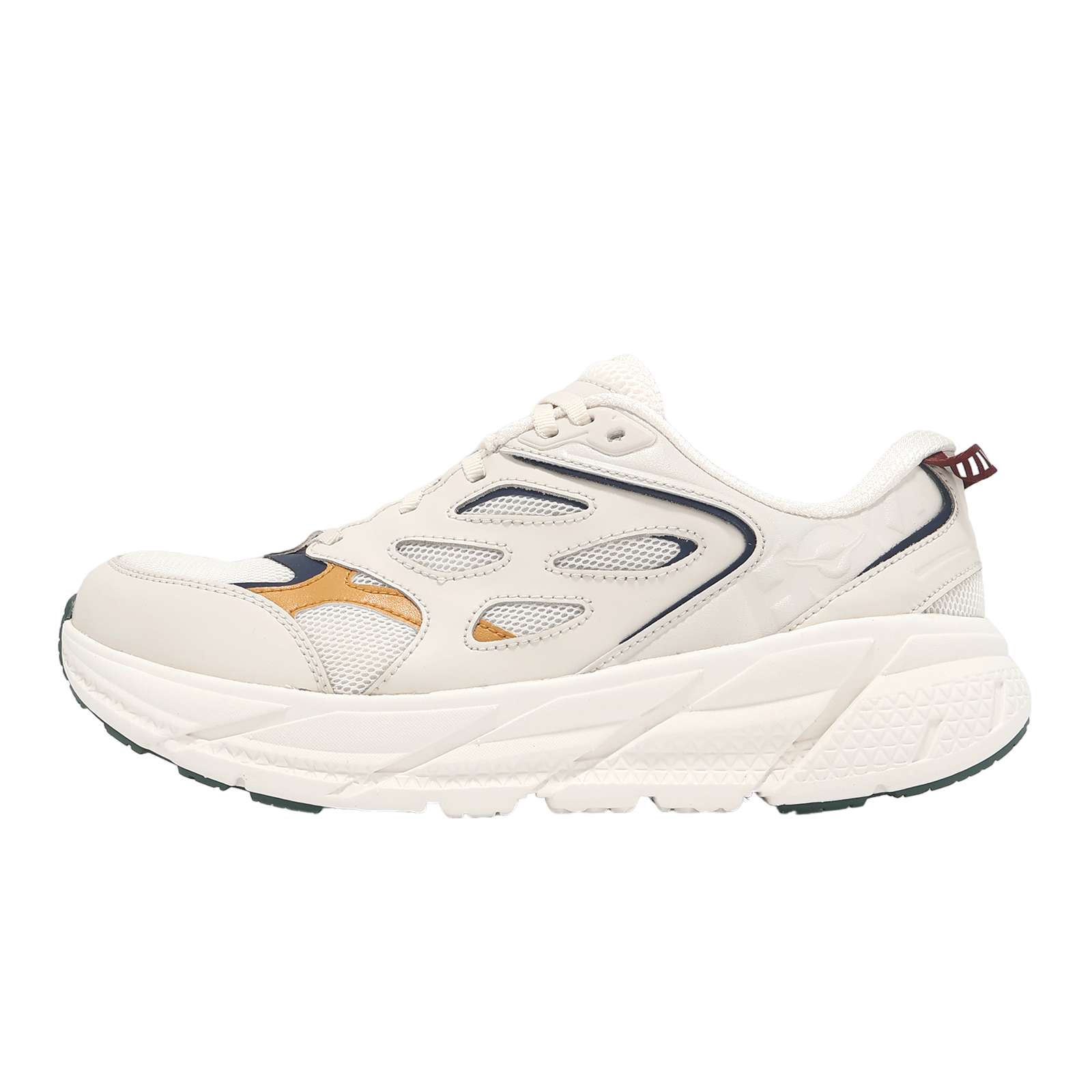 Hoka U Clifton L Athletics Oat Milk / White