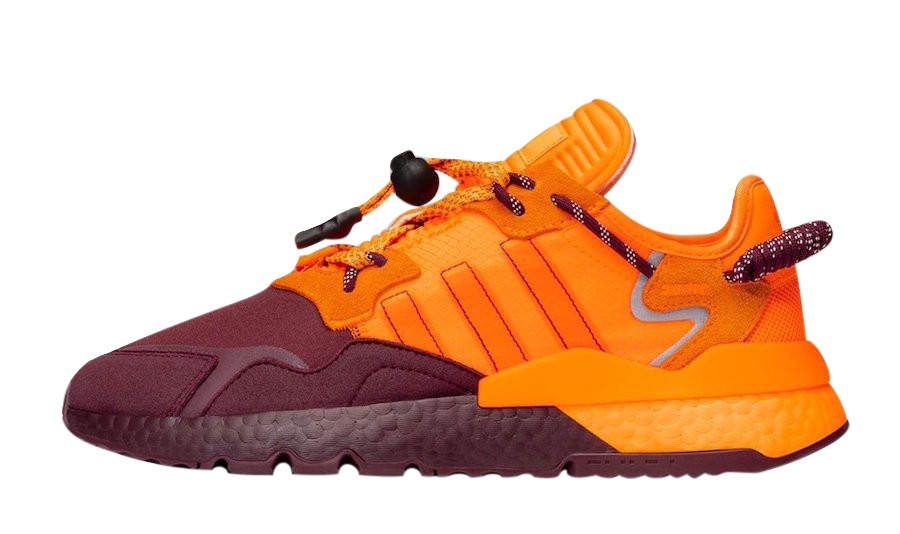 Ivy Park x adidas Nite Jogger Maroon Solar Orange