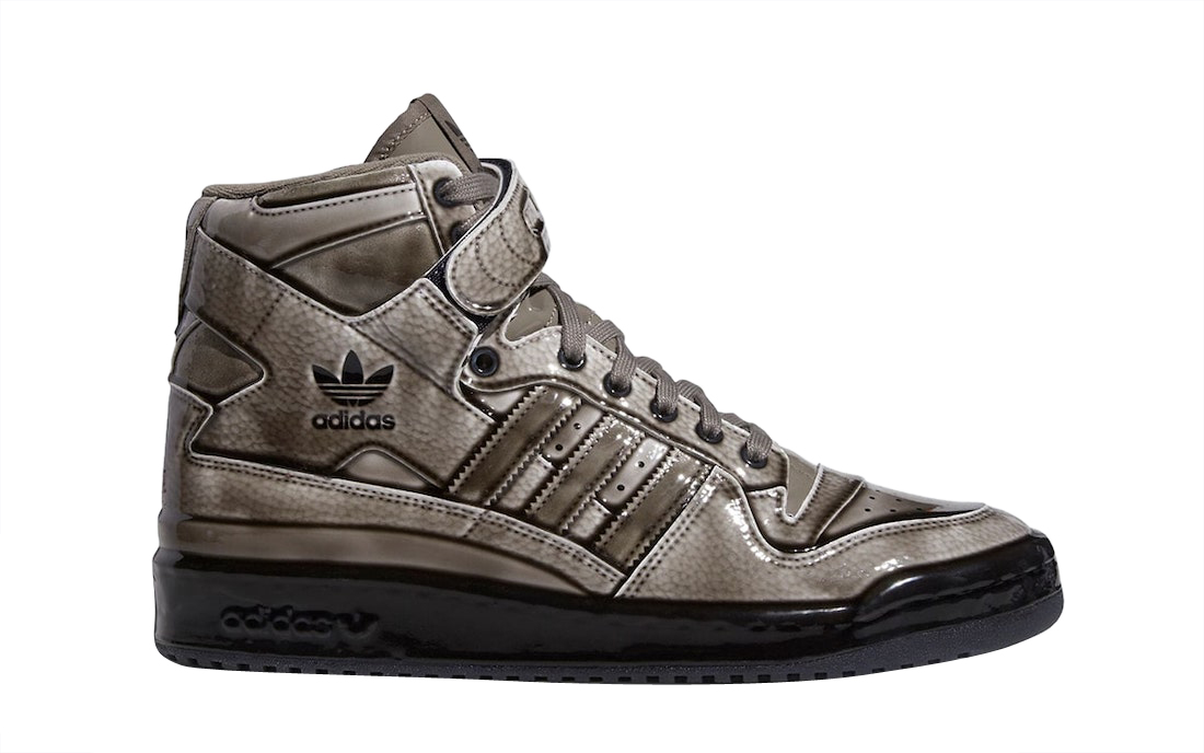 Jeremy Scott x adidas Forum Dipped Black