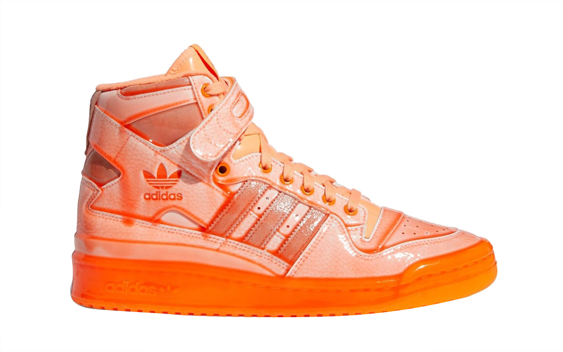 Jeremy Scott x adidas Forum Dipped Signal Orange