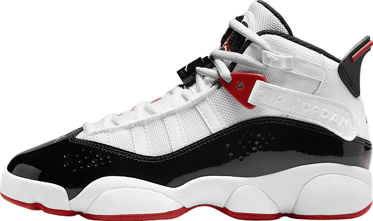 スニーカー Nike Jordan 6 Rings Chicago Bulls White/Varsity Red Air Jordan 6 Rings 'Chicago Bulls' – Puffer Reds