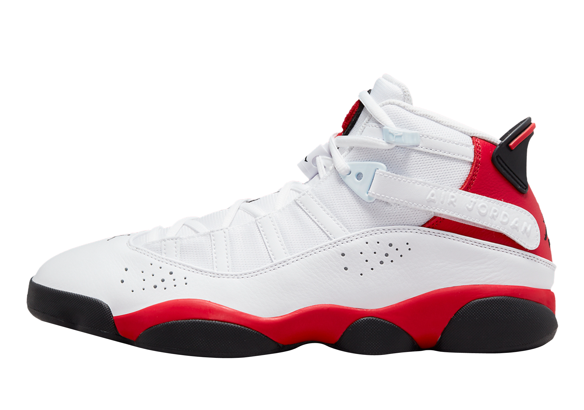 Jordan 6 Rings White Red