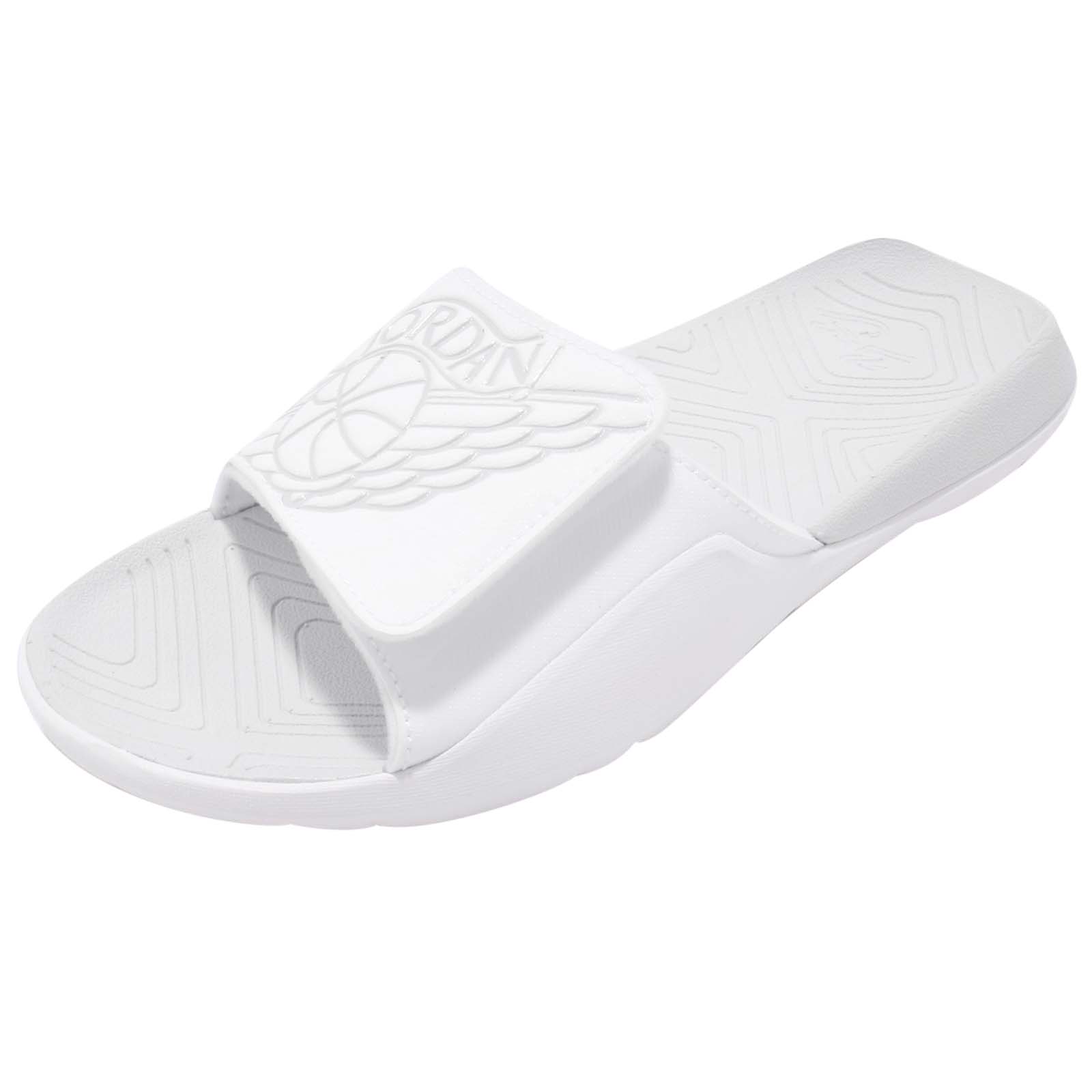 Jordan Hydro 7 Slide GS White Pure Platinum