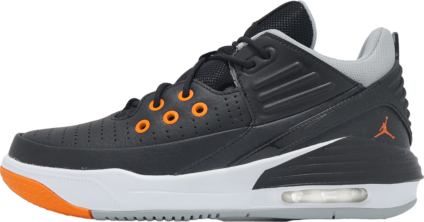 Jordan Max Aura 5 GS Black / Magma Orange - Nov 2024 - DZ4352008