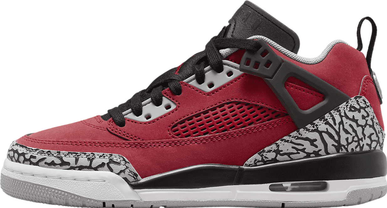 Jordan Spizike Low GS Gym Red / Wolf Grey