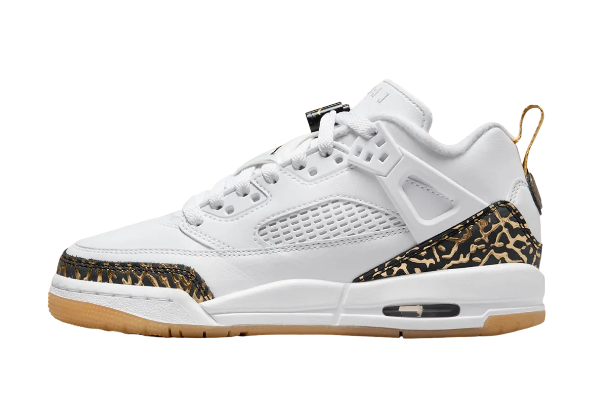 Jordan Spizike Low Mocha Gold