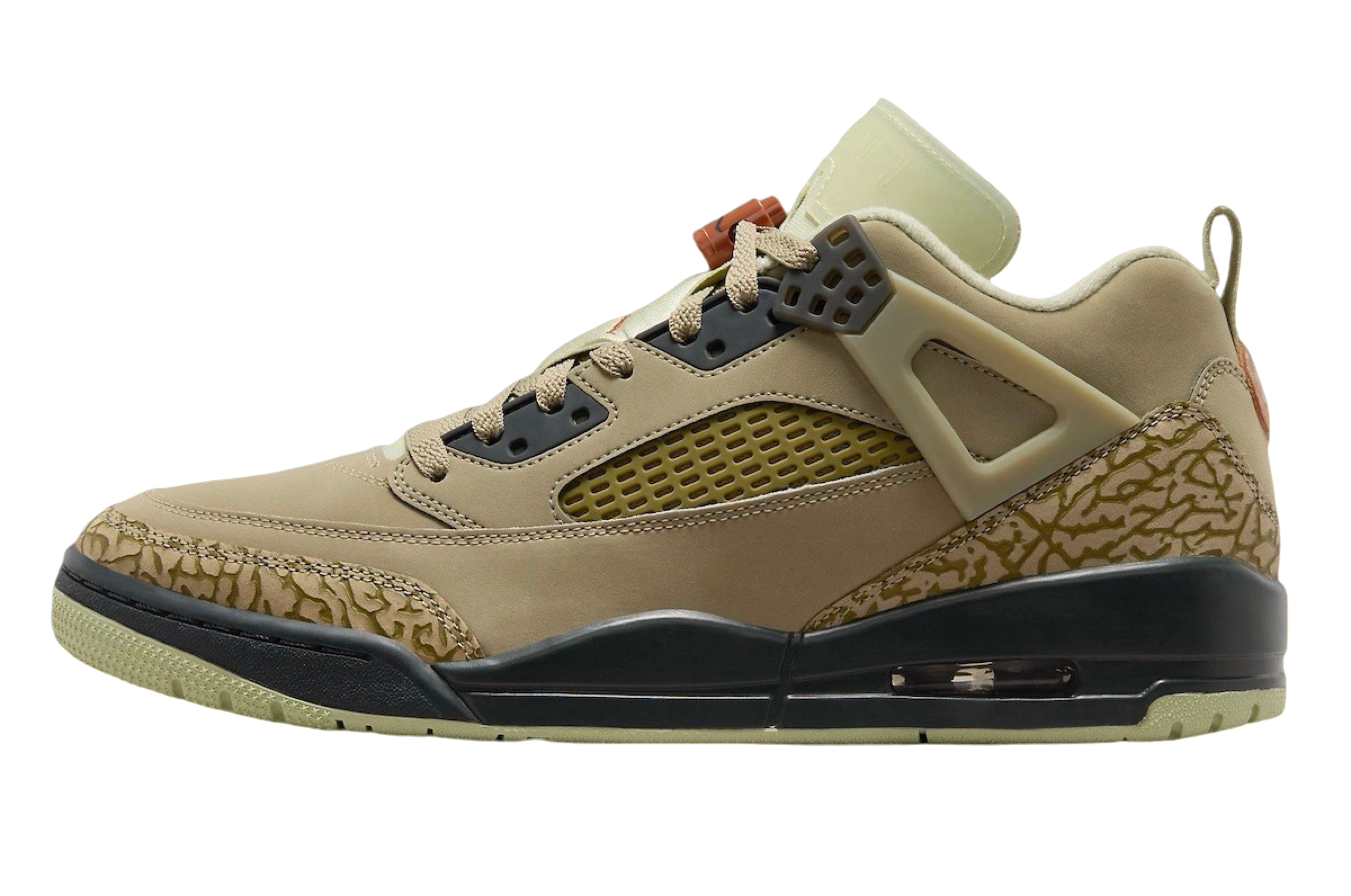 Jordan Spizike Low Neutral Olive