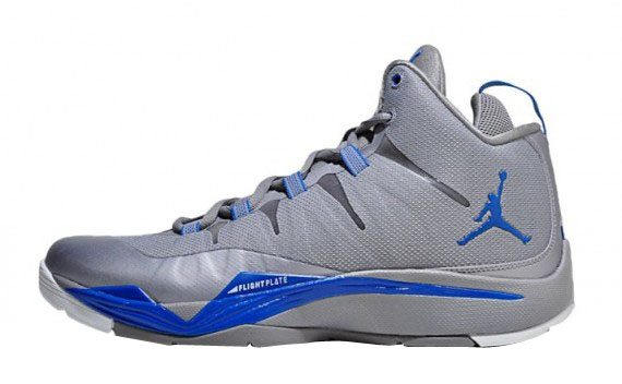 Jordan Super.Fly 2 - Cement Grey / University Blue - Game Royal - White