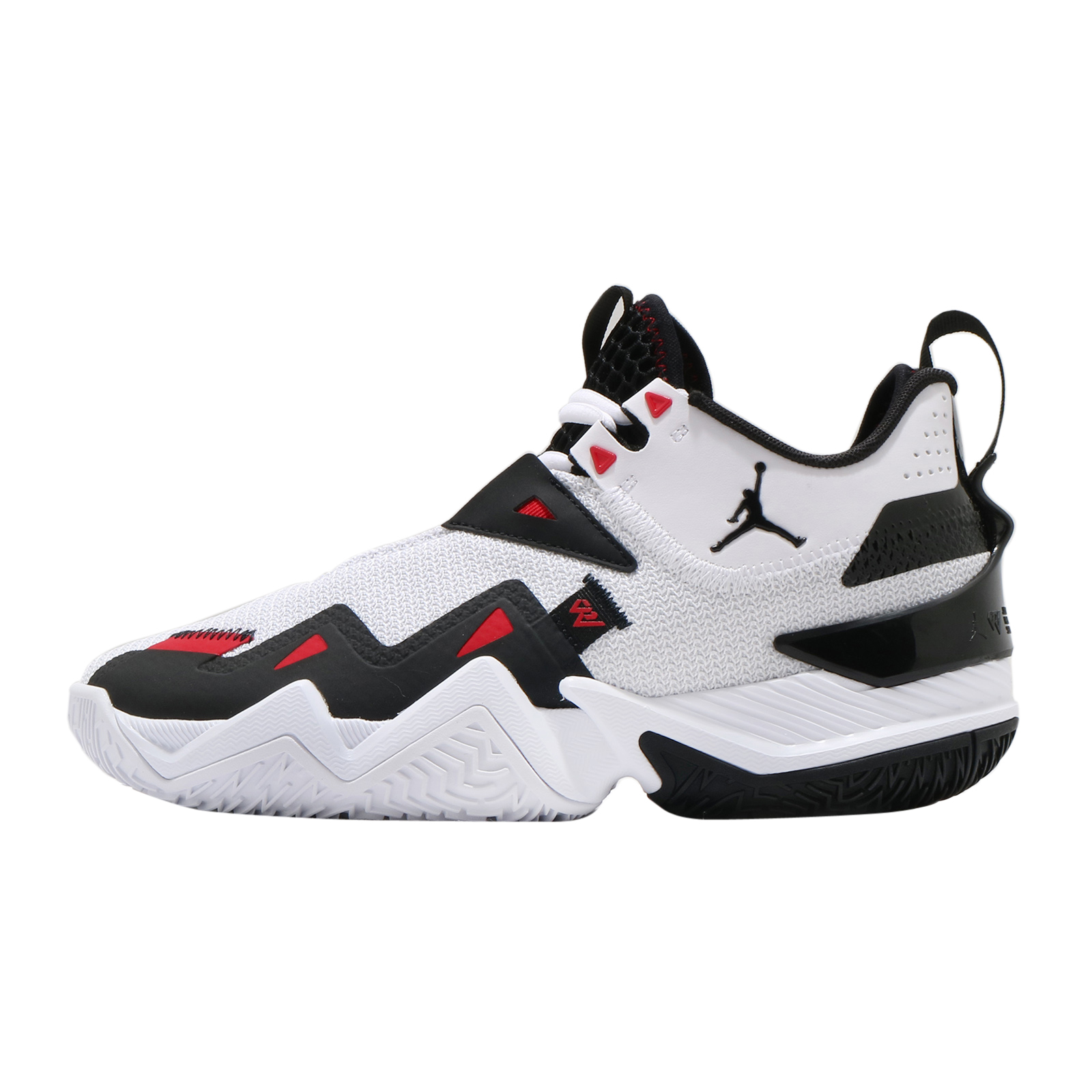 Jordan Westbrook One Take PF White Black University Red