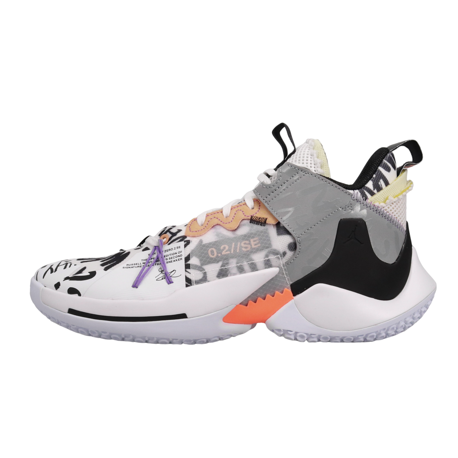 Jordan Why Not Zer0.2 SE PF White / Orange Pulse