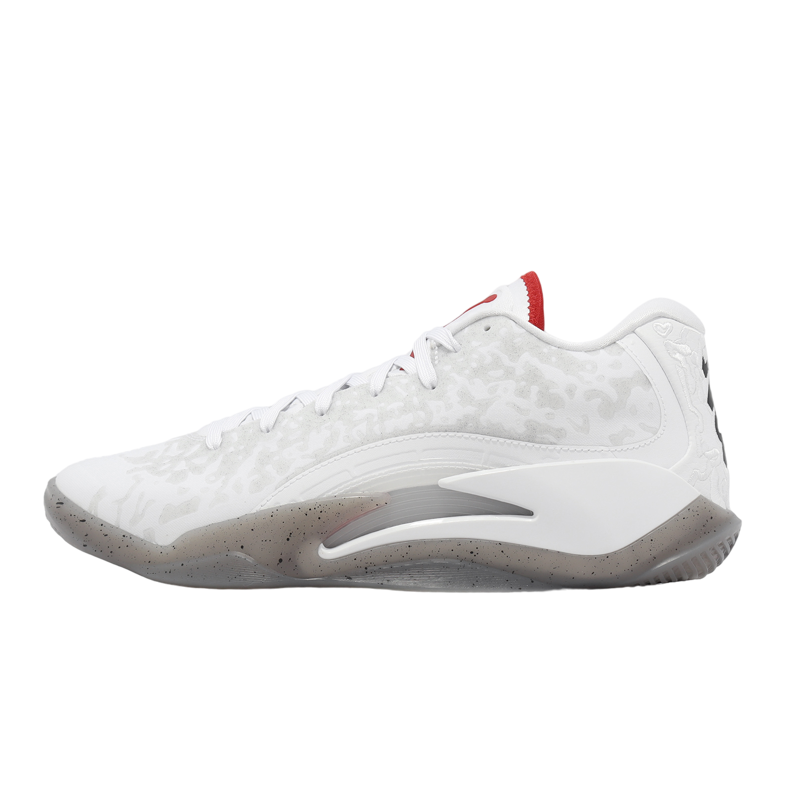 Jordan Zion 3 PF White / University Red