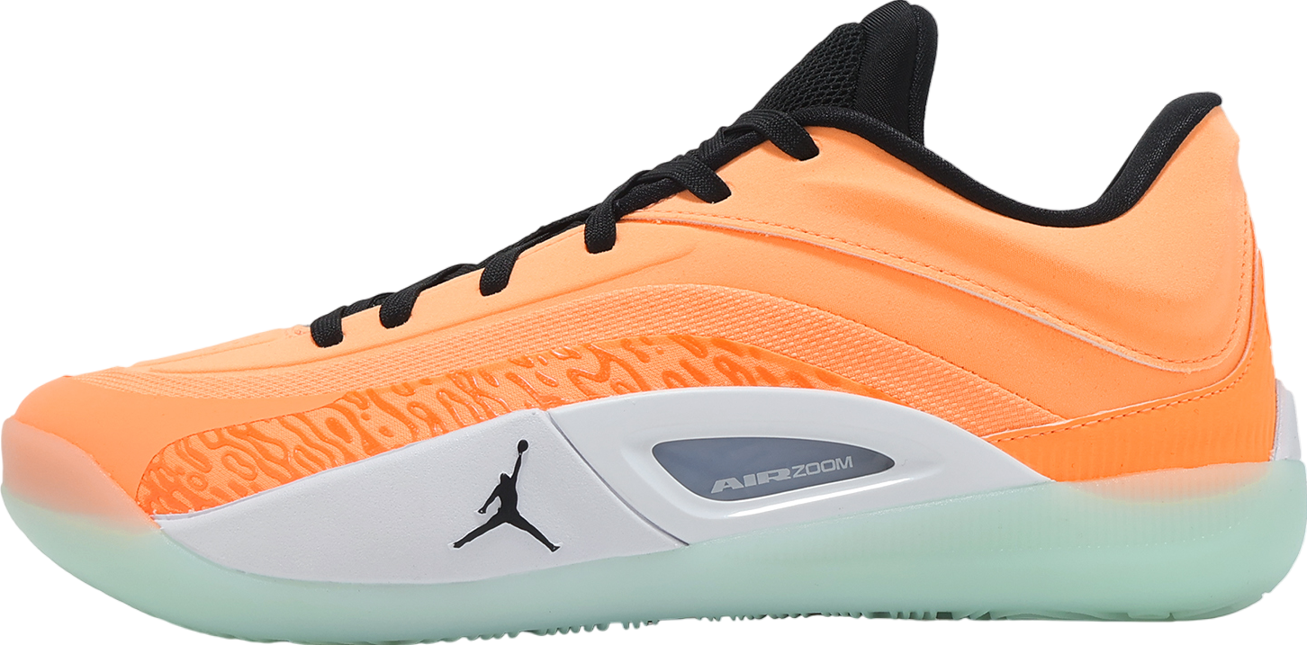 Jordan Zion 4 PF White / Hot Punch Black - May 2025