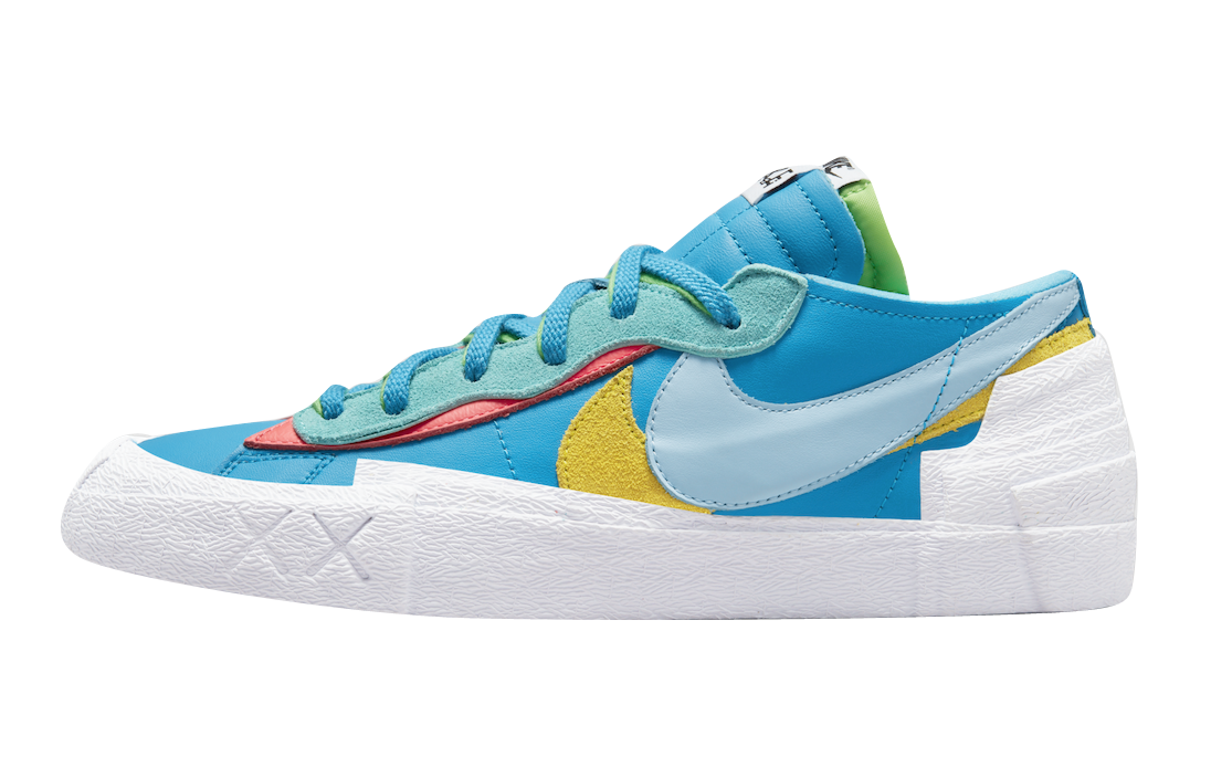 KAWS x sacai x Nike Blazer Low Neptune Blue