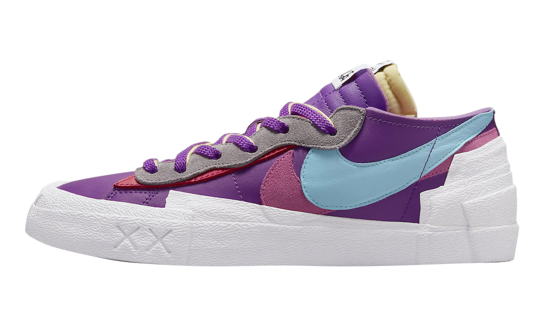 KAWS x sacai x Nike Blazer Low Purple Dusk