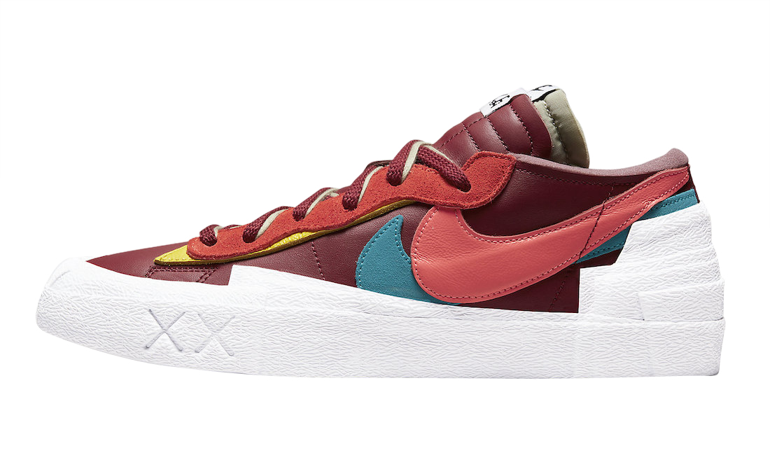 KAWS x sacai x Nike Blazer Low Team Red