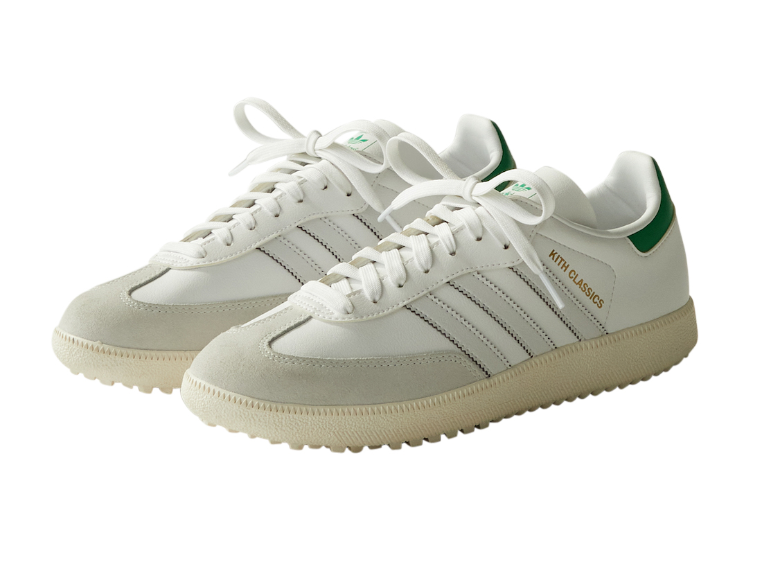 Kith x adidas Samba Golf White Dash Grey