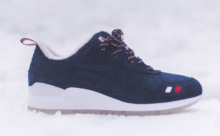 KITH x Moncler x Asics Gel Lyte 3 Blue