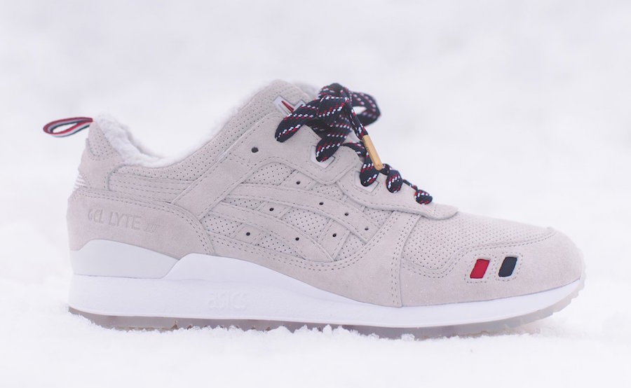 KITH x Moncler x Asics Gel Lyte 3 White